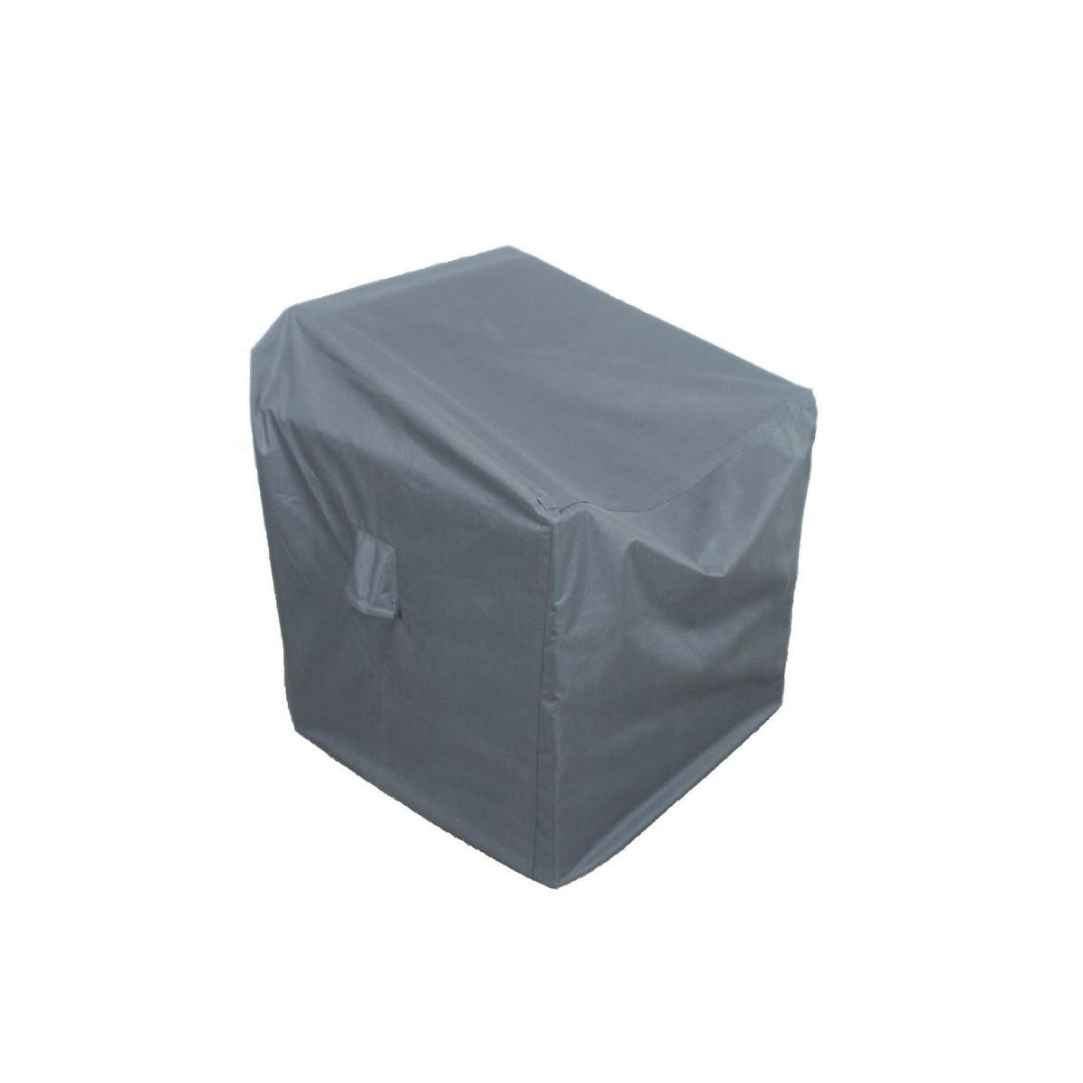 SCHUTZHÜLLE Abdeckung Garten-Lounge-Sessel B 80 x T 70 x H 66cm - Grau, Textil (70/66/80cm) - Supellex