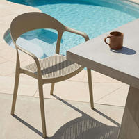 GARTENSTÜHLE LAVANDA 6ER-SET - Champagner, Textil (57/81/54cm) - IDIMEX