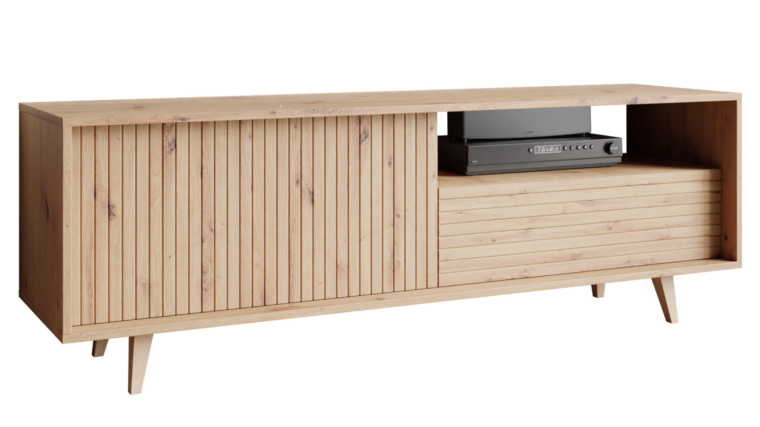 TV-ELEMENT Ferido - Beige, Holzwerkstoff (152/52/40cm) - MIRJAN24