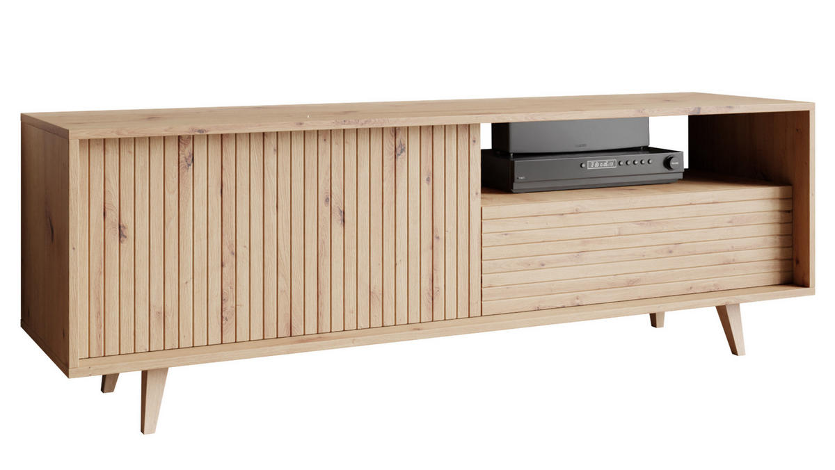 TV-ELEMENT Ferido - Beige, Holzwerkstoff (152/52/40cm) - MIRJAN24