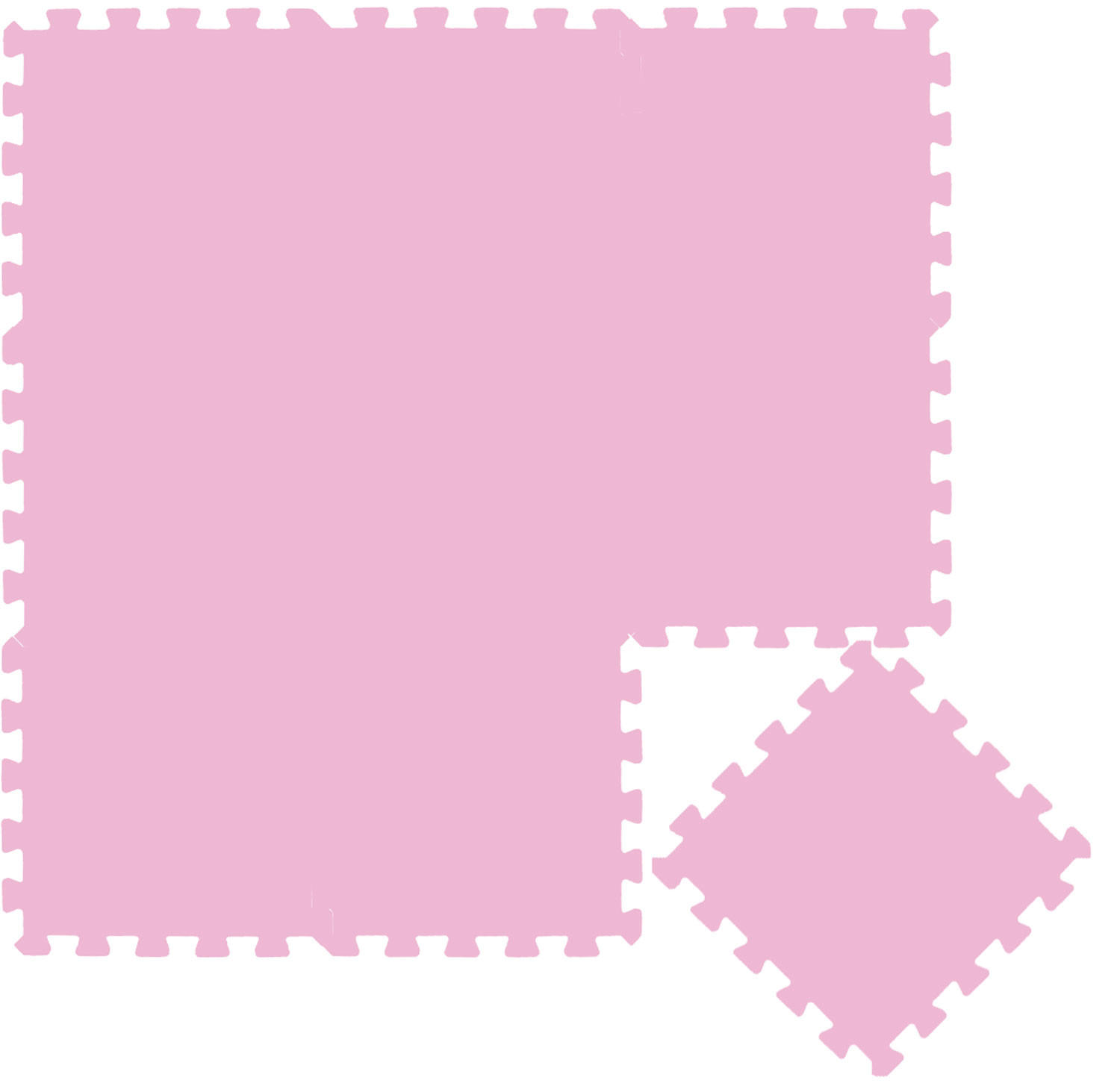Littletom Spielmatte Pink 30x30 cm