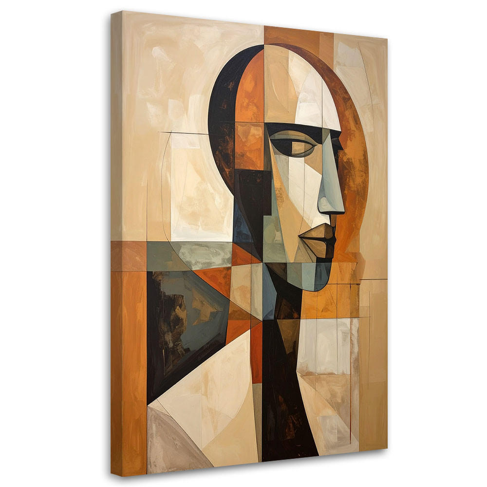 LEINWANDBILD Menschen & Charaktere 60x90cm - Beige, Textil (60/90cm) - Feeby