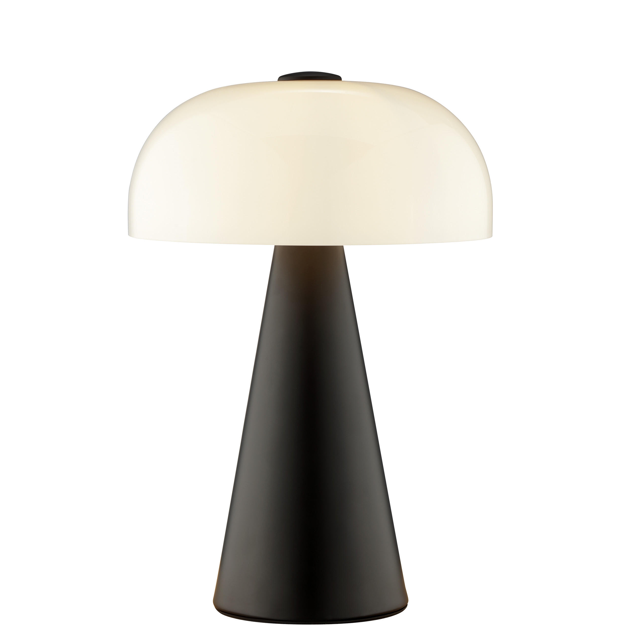 TISCHLEUCHTE Crescent Schwarz 24/24/35,3 cm - Schwarz, Metall (24/24/35.3cm) - Brilliant