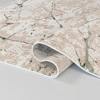 MAZOVIA TEPPICH NW01A - Beige, Ecru, Grün - 80 x 150 cm - Ecru/Beige, Textil (80/150cm) - Mazovia