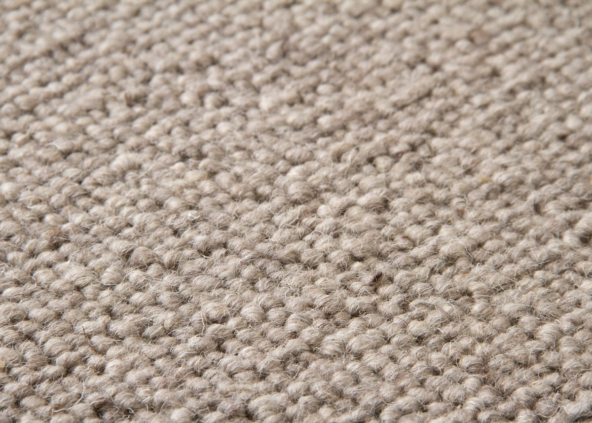 WOLLTEPPICH 80/250 cm Sydney - Grau, Naturmaterialien (80/250cm) - Steffensmeier