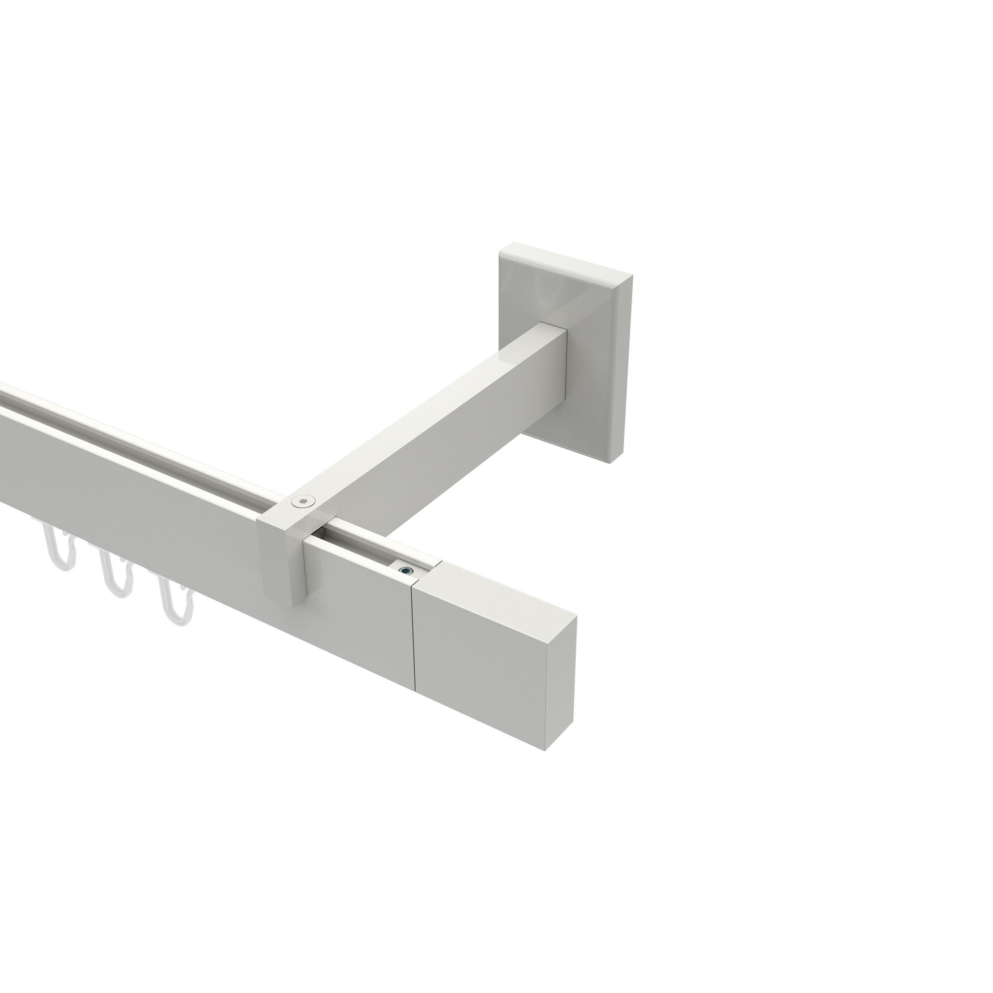 Interdeco Gardinenstange Weiß 540 cm