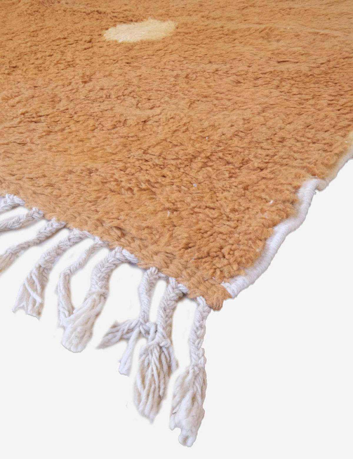 BERBERTEPPICH schlicht Wolle 258x 347 cm - Orange, Naturmaterialien (258/347cm) - AFK Living