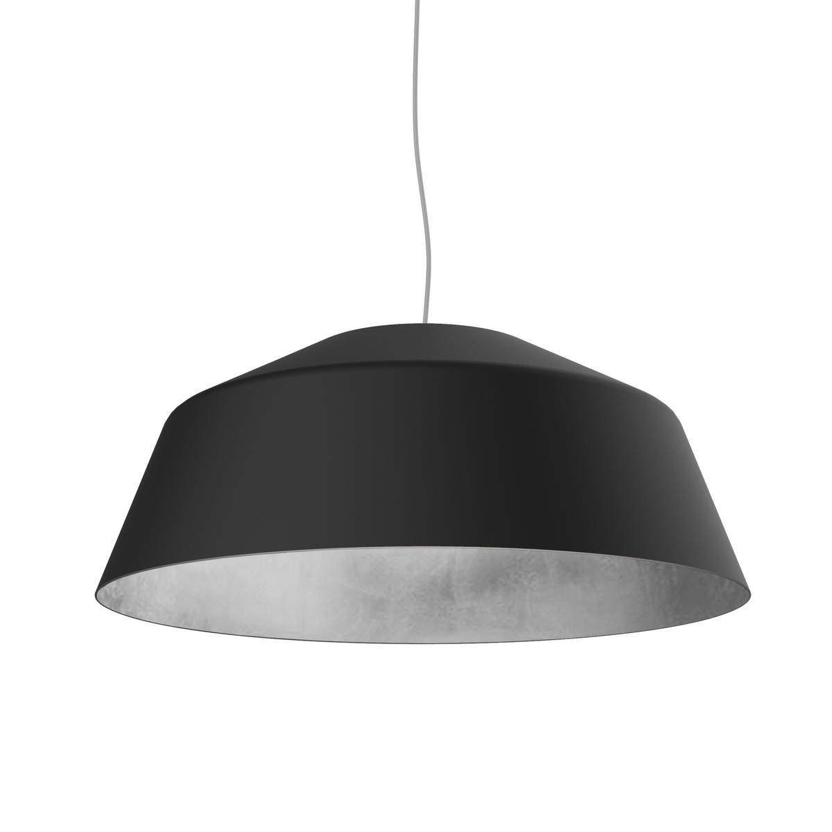 HÄNGELEUCHTE - Schwarz, Metall (50/50/30cm) - Lumicom