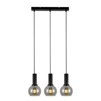 HÄNGELEUCHTE Rookq 13/145/40 cm - Schwarz, Metall (40/13/145cm) - ZMH