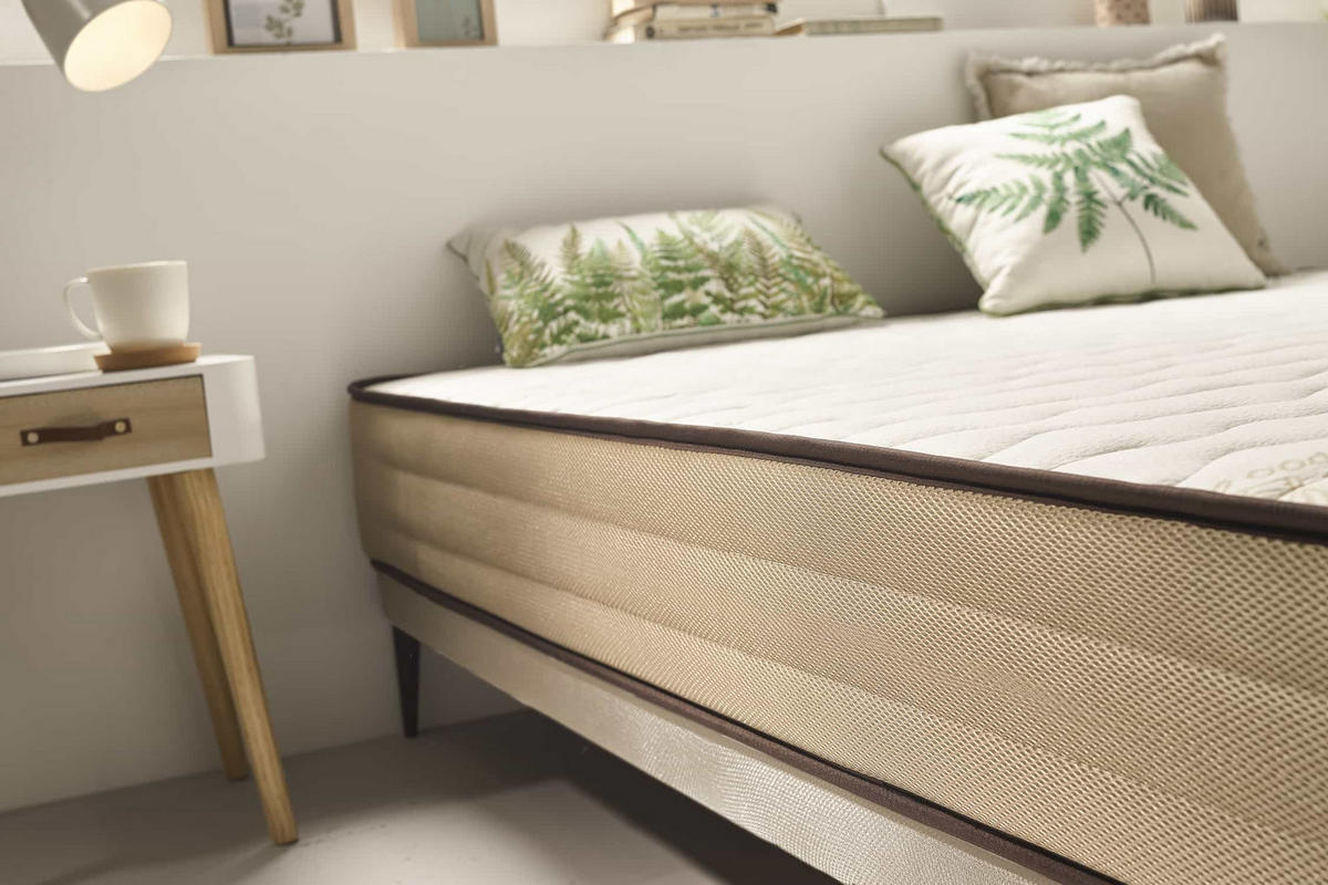 MATRATZE Bamboo Care 18cm, 80x190cm - Weiß, Textil (80/190cm) - Moonia