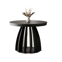 ESSTISCH Schwarz 100-180 SABO - Schwarz, Holzwerkstoff (100/100/76cm) - Compleo24