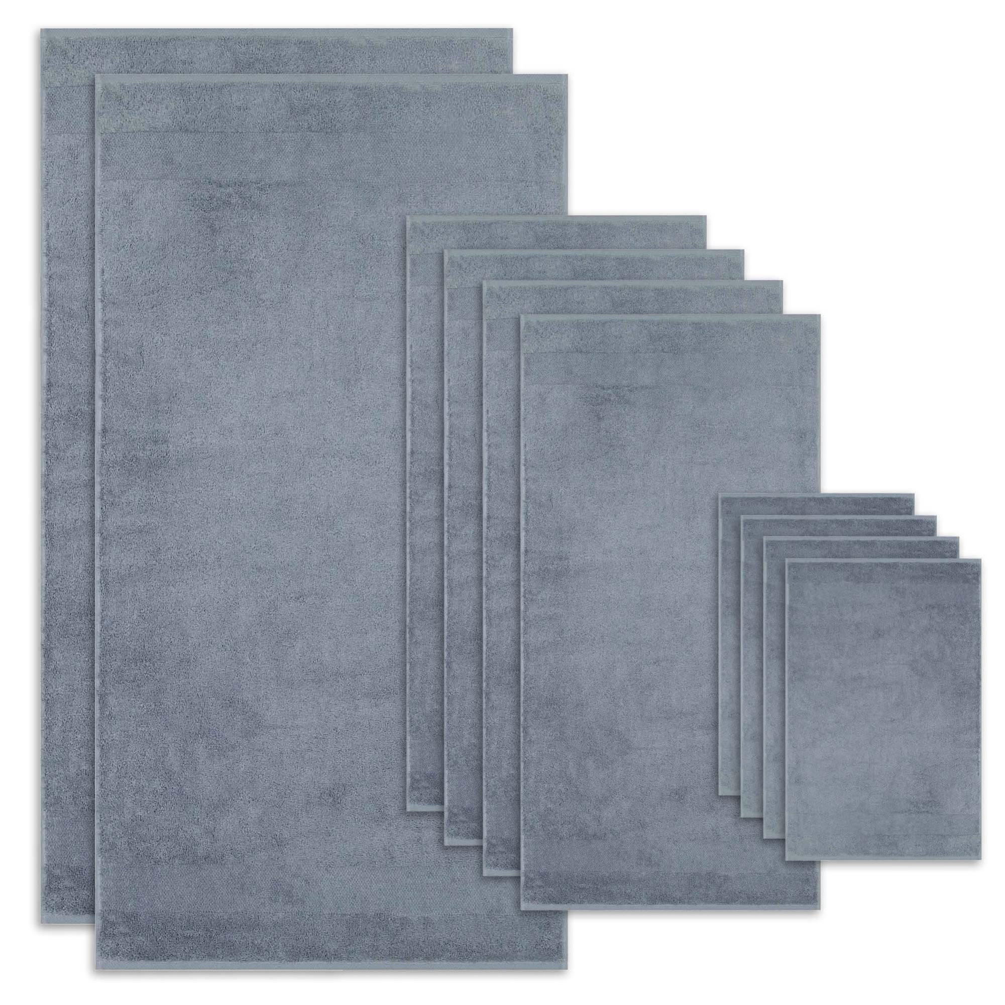 HANDTUCH Unisex One Grau Baumwolle 10er Pack - Blau/Grau, Textil (200/135cm) - Villeroy & Boch