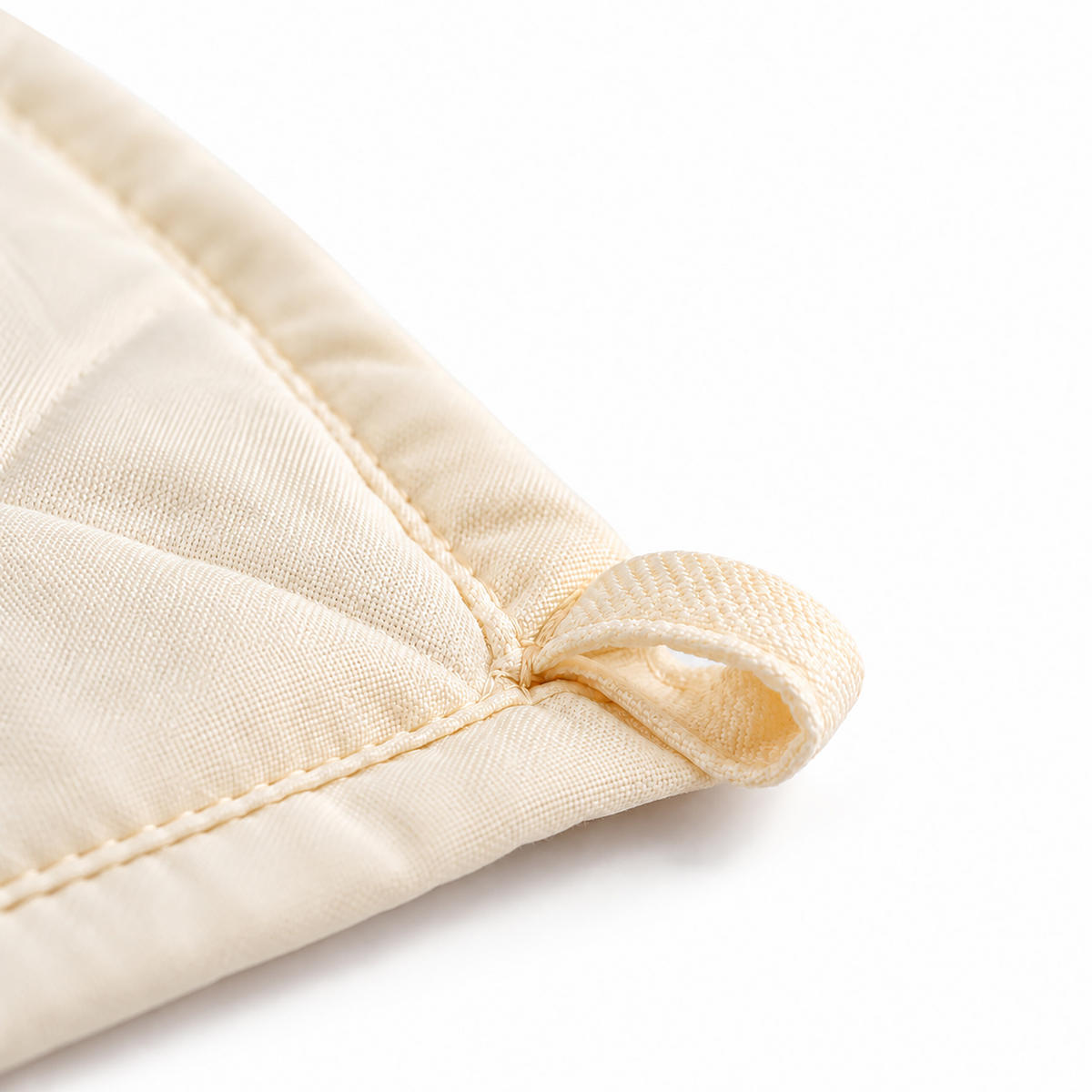 GEWICHTSDECKE Creme 6 kg - Creme, Glas/Textil (200/200cm) - Relaxdays