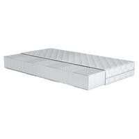 MATRATZE 7-Zonen H3 160x200 - Weiß, Naturmaterialien (160/200cm) - Home Collective