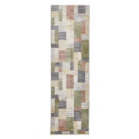 FLACHWEBETEPPICH Corduletta 80x280 cm - Multicolor, Textil (80/280cm) - Gino Falcone