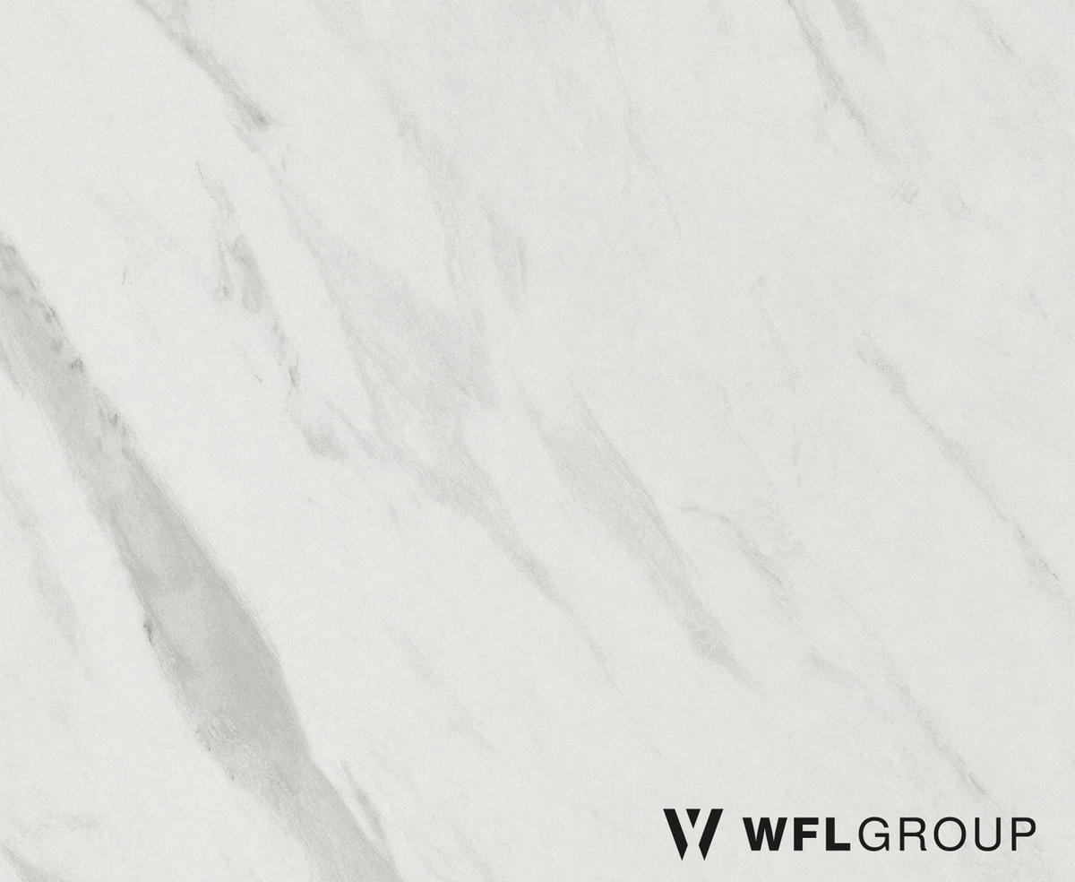 ESSTISCH Naro rund ausziehbar mit Schwarzem Lamellen-Metallgestell, Marmor Weiß 100-180/100/76 cm - Ecru/Schwarz, Holzwerkstoff/Metall (100/176/76cm) - WFL GROUP
