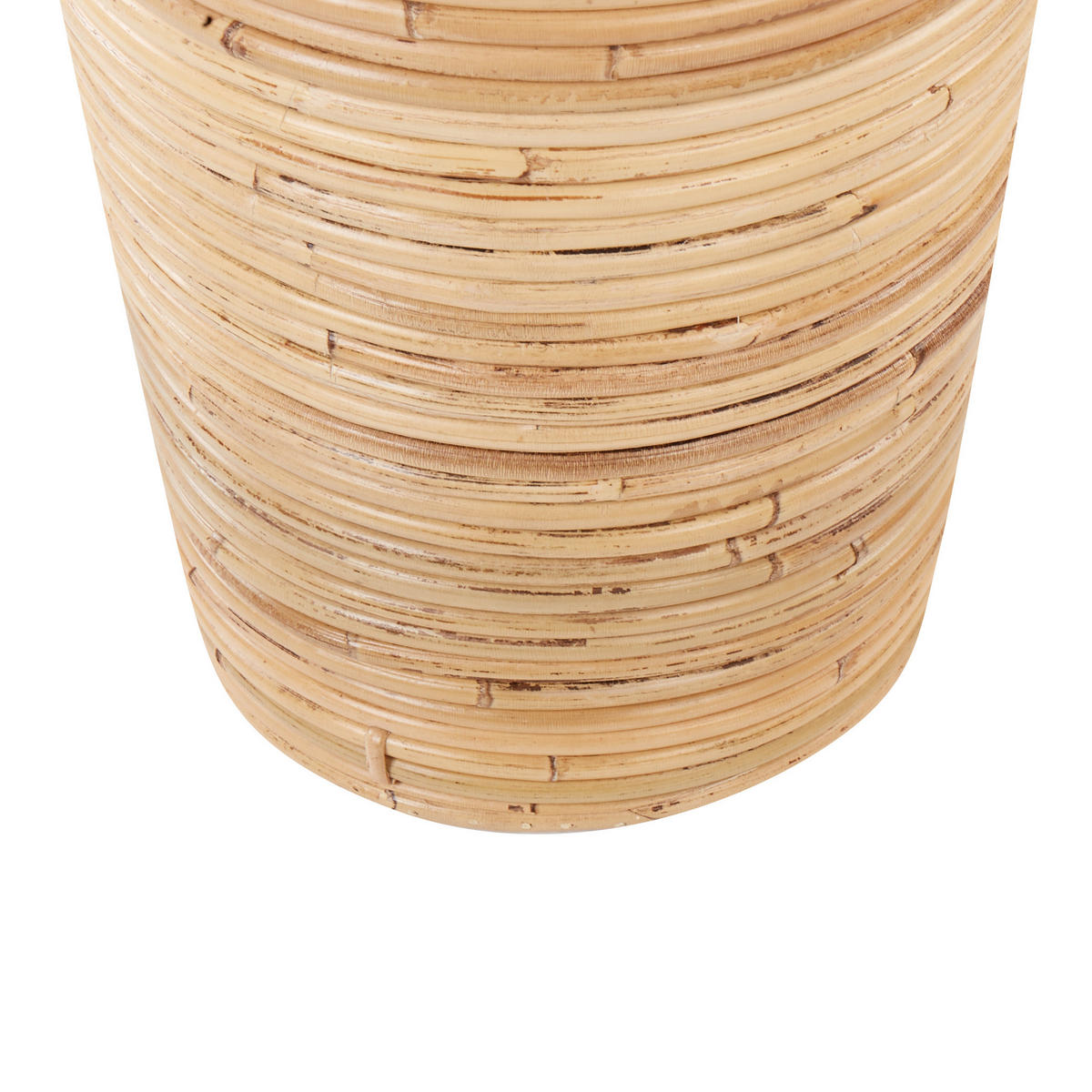 DEKOVASE Rattan natürlich Elatia - Naturfarben, Naturmaterialien (70cm) - Beliani