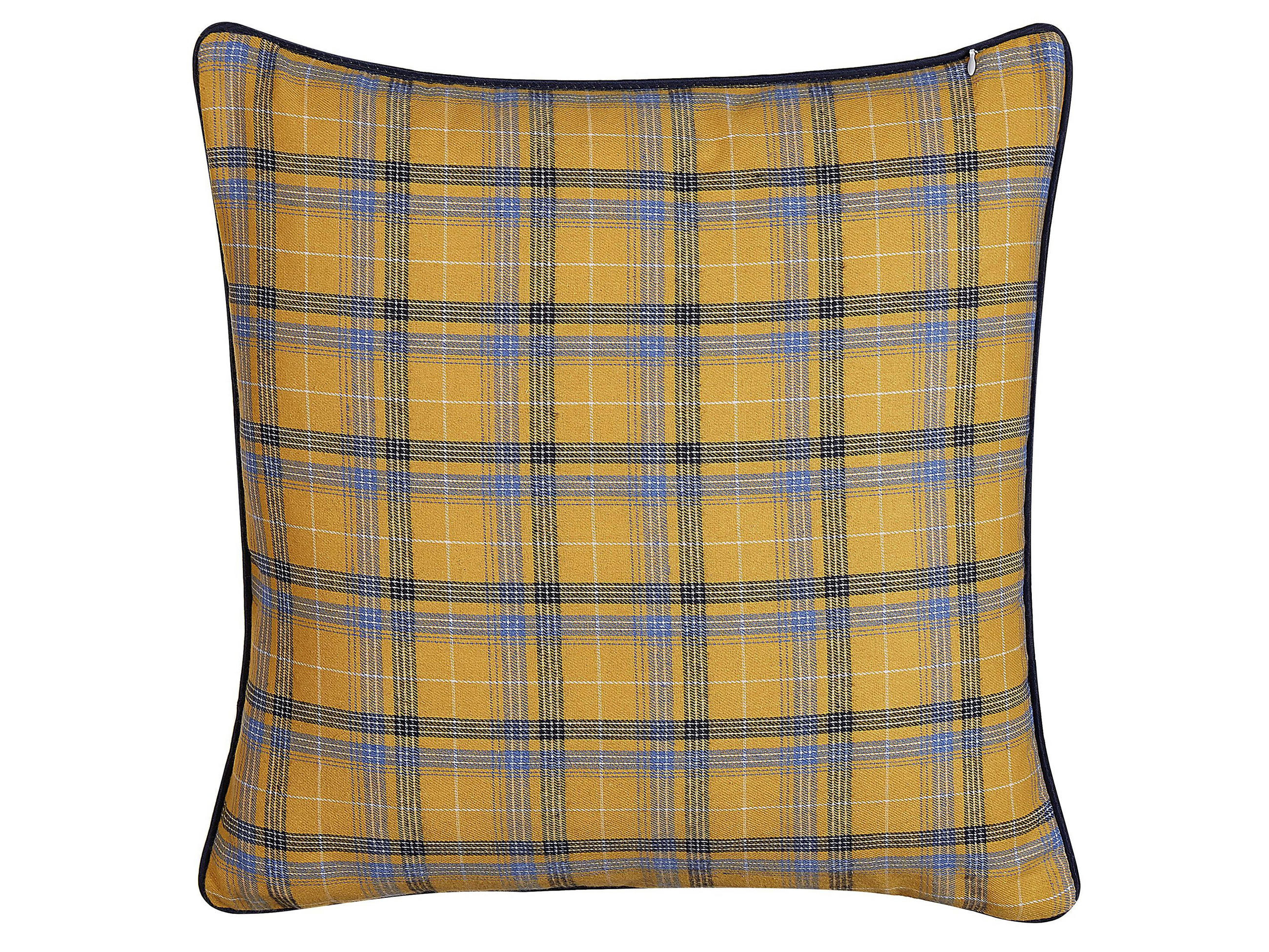 DEKOKISSEN Bunt 45/45 cm Dicentra - Multicolor, Textil (45/45cm) - Beliani