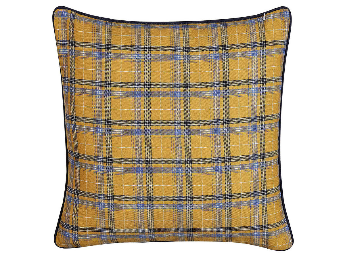 DEKOKISSEN Bunt 45/45 cm Dicentra - Multicolor, Textil (45/45cm) - Beliani