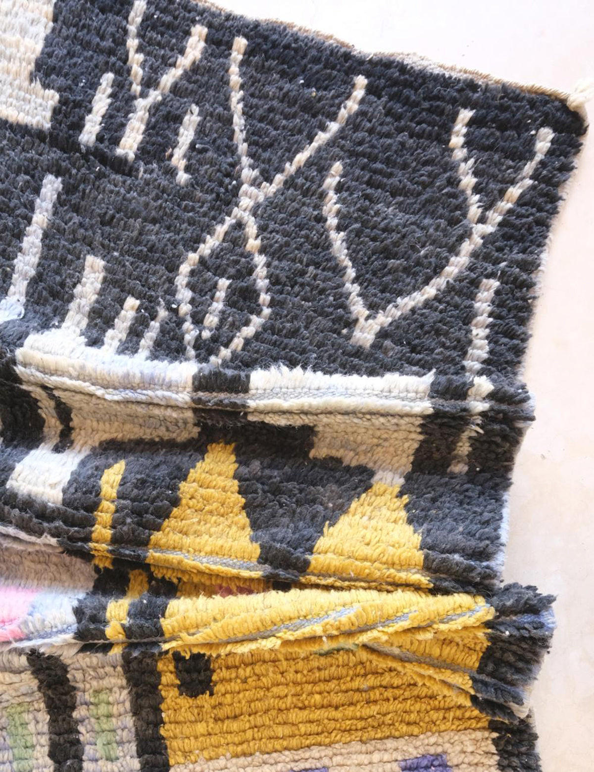 BERBERTEPPICH aus reiner Wolle 202x 307 cm - Multicolor, Naturmaterialien (202/307cm) - AFK Living