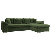 ECKSOFA Diana, Seite: Rechts - Grün, Holz/Textil (280/160cm) - MIRJAN24