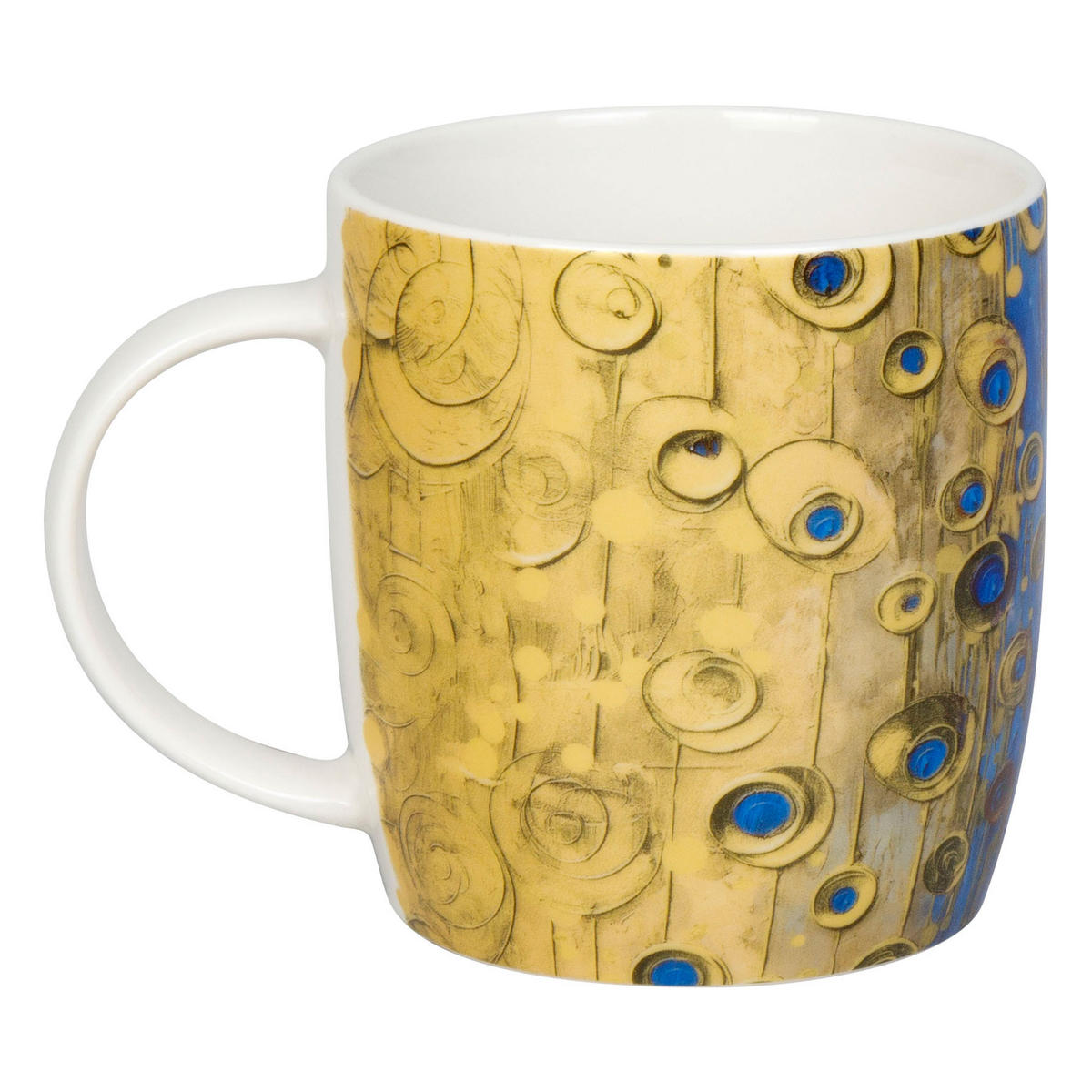 KAFFEEBECHER Arty Animals - Klimts Horse - Naturfarben, Keramik (0.4L) - Könitz