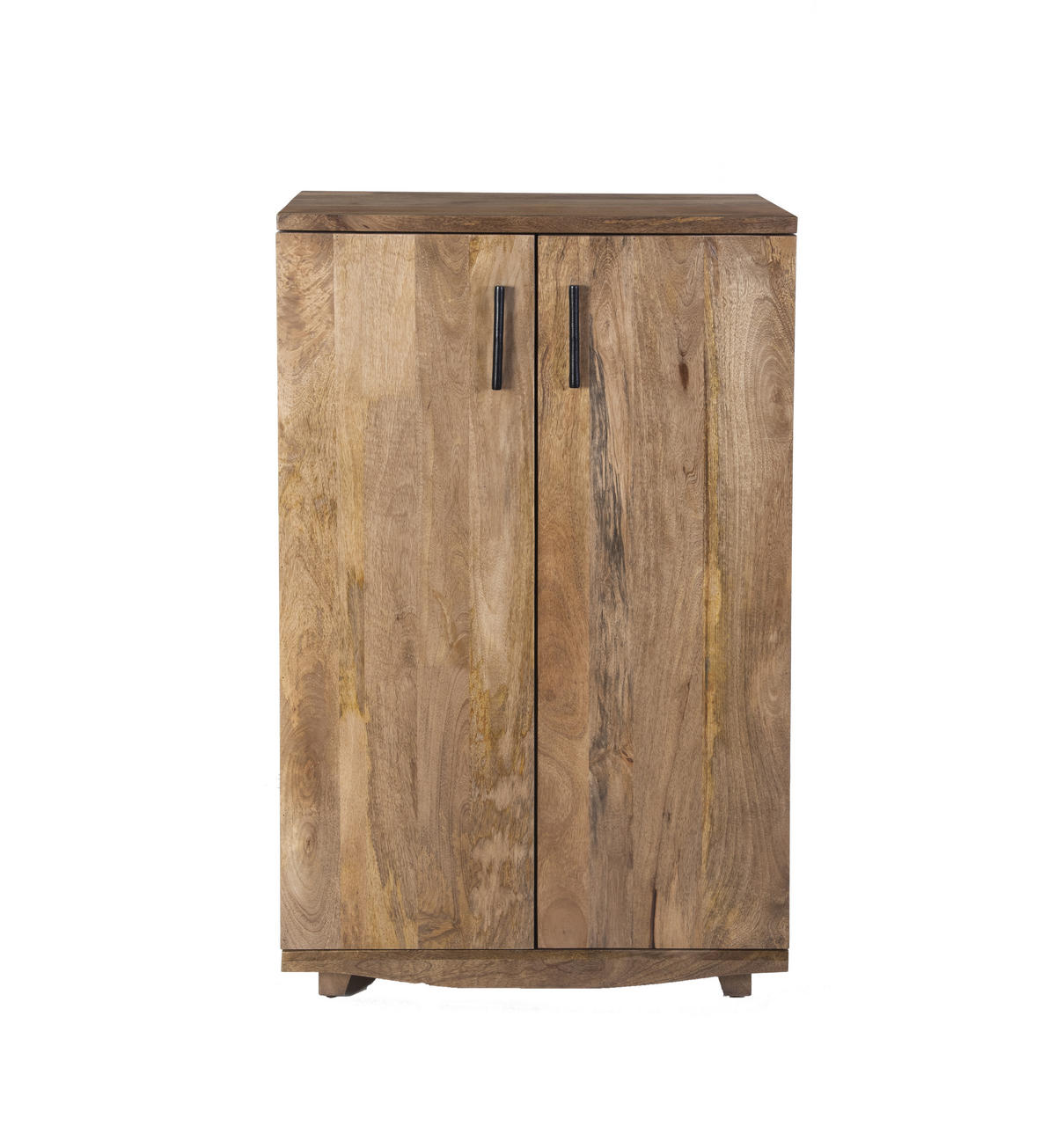 BARSCHRANK Oskar Mangoholz Braun 122x46x74cm - Braun, Holz (46/122/74cm) - DELUKE