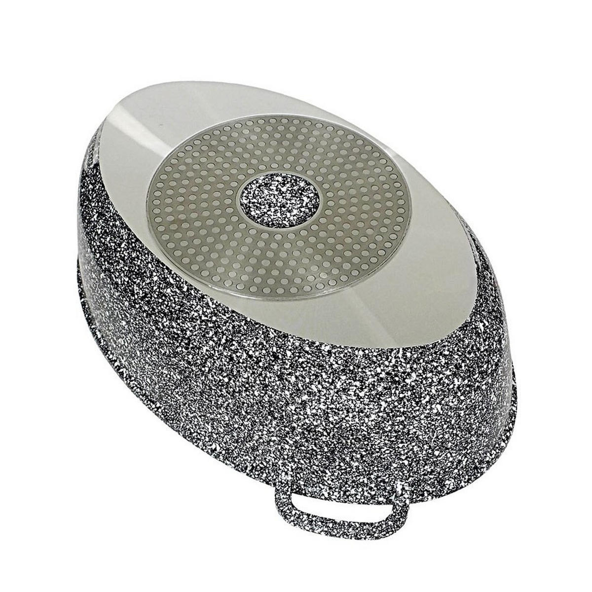 BRÄTER Grau 38/25/12.8 cm KB7367 - Grau, Metall (25cm) - Klausberg 