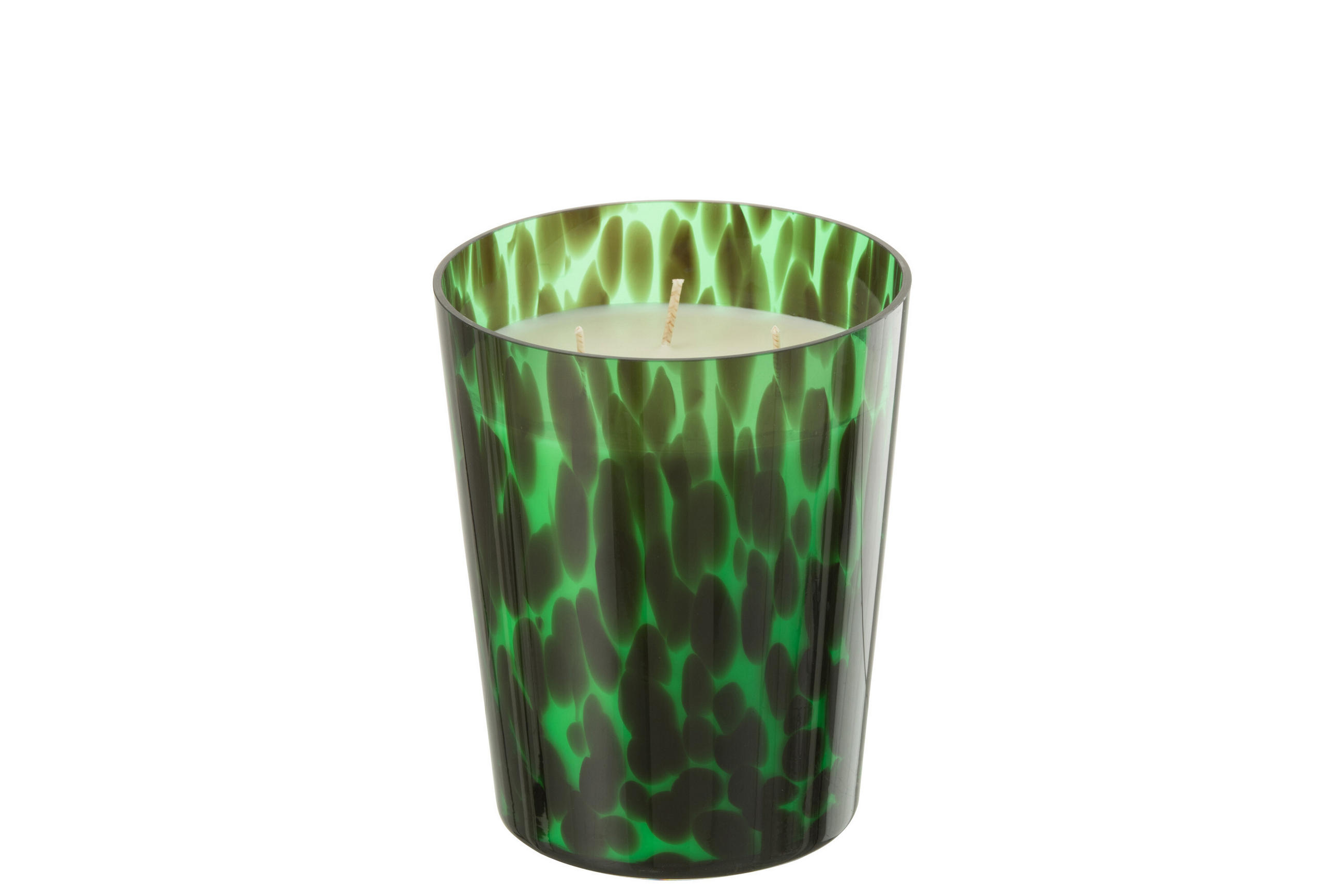 DUFTKERZE NOA - Grün - M - 68 Std. - Grün, Paraffin (12.7/16cm) - J-Line