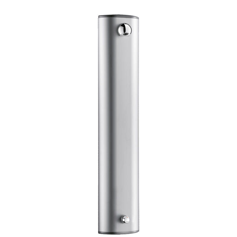 DUSCHELEMENT TEMPOSOFT Selbstschluss-Ventil Alu, verdeckter Anschluss 30 Sek. - Chromfarben, Metall (22/17/119.5cm) - Delabie