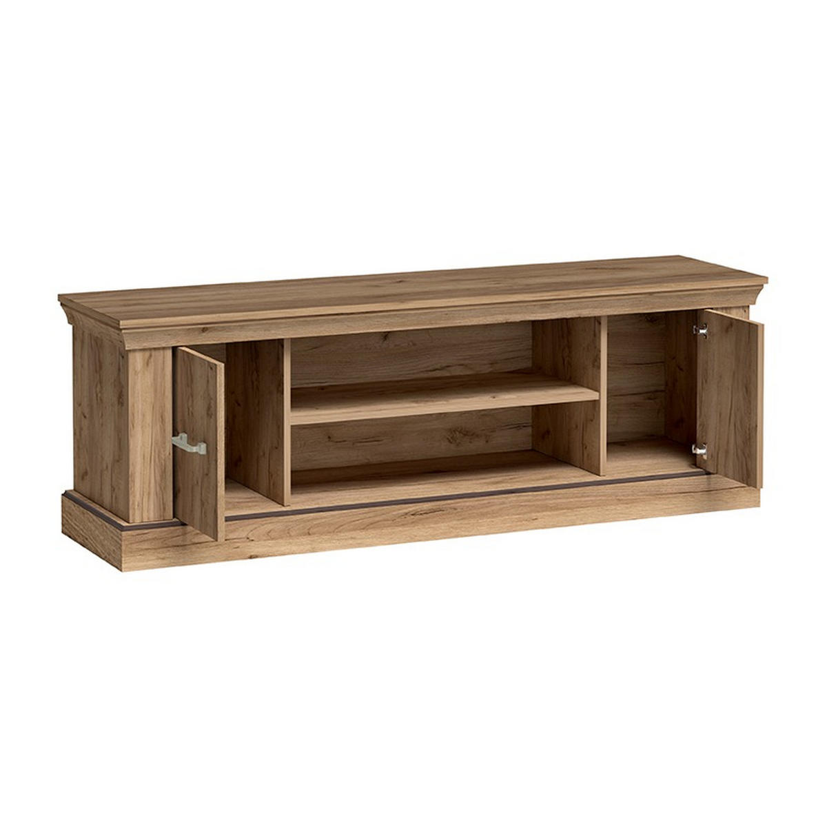 TV-LOWBOARD Antica New AN-15 162 x 50 x 42 cm Kraft Gold - Wildeiche, Holzwerkstoff (162/50/42cm) - Koseto