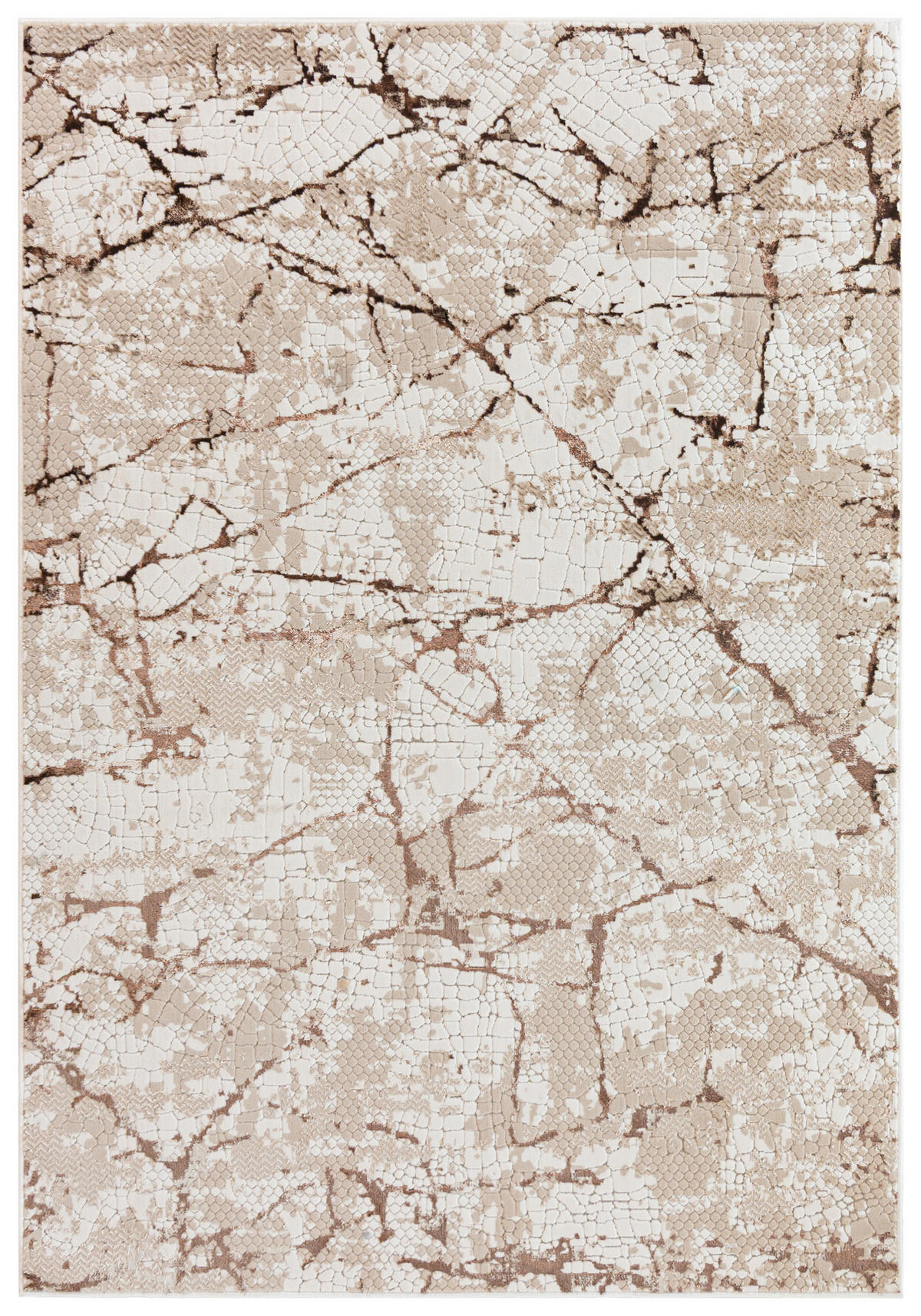 MAZOVIA TEPPICH NW01A - Beige, Braun, Ecru - 200 x 300 cm - Ecru/Beige, Textil (200/300cm) - Mazovia