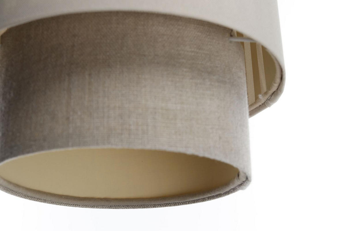 HÄNGELEUCHTE Beige 20/105 cm - Beige, Kunststoff (35/0.3/105cm) - ONZENO