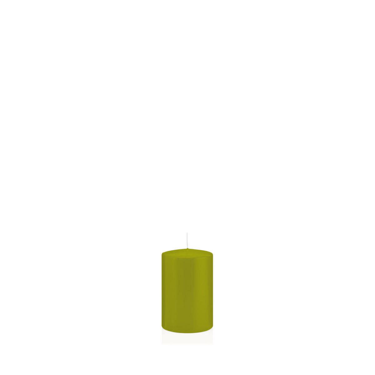 STUMPENKERZEN Grün Ø 38 x 60 mm, 24 Stück - Grün, Paraffin (4/6cm) - Wiedemann Kerzen