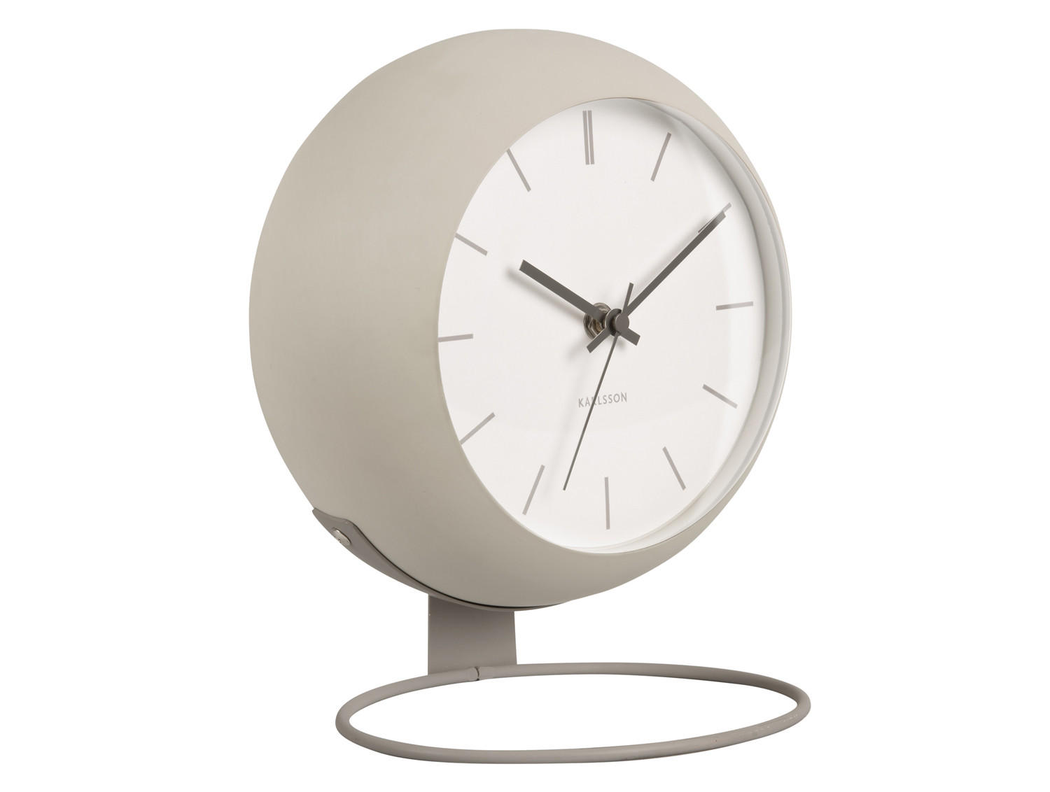 TISCHUHR Nirvana Globe 14/25 cm - Grau, Metall (21/25/14cm) - Karlsson