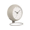 TISCHUHR Nirvana Globe 14/25 cm - Grau, Metall (21/25/14cm) - Karlsson