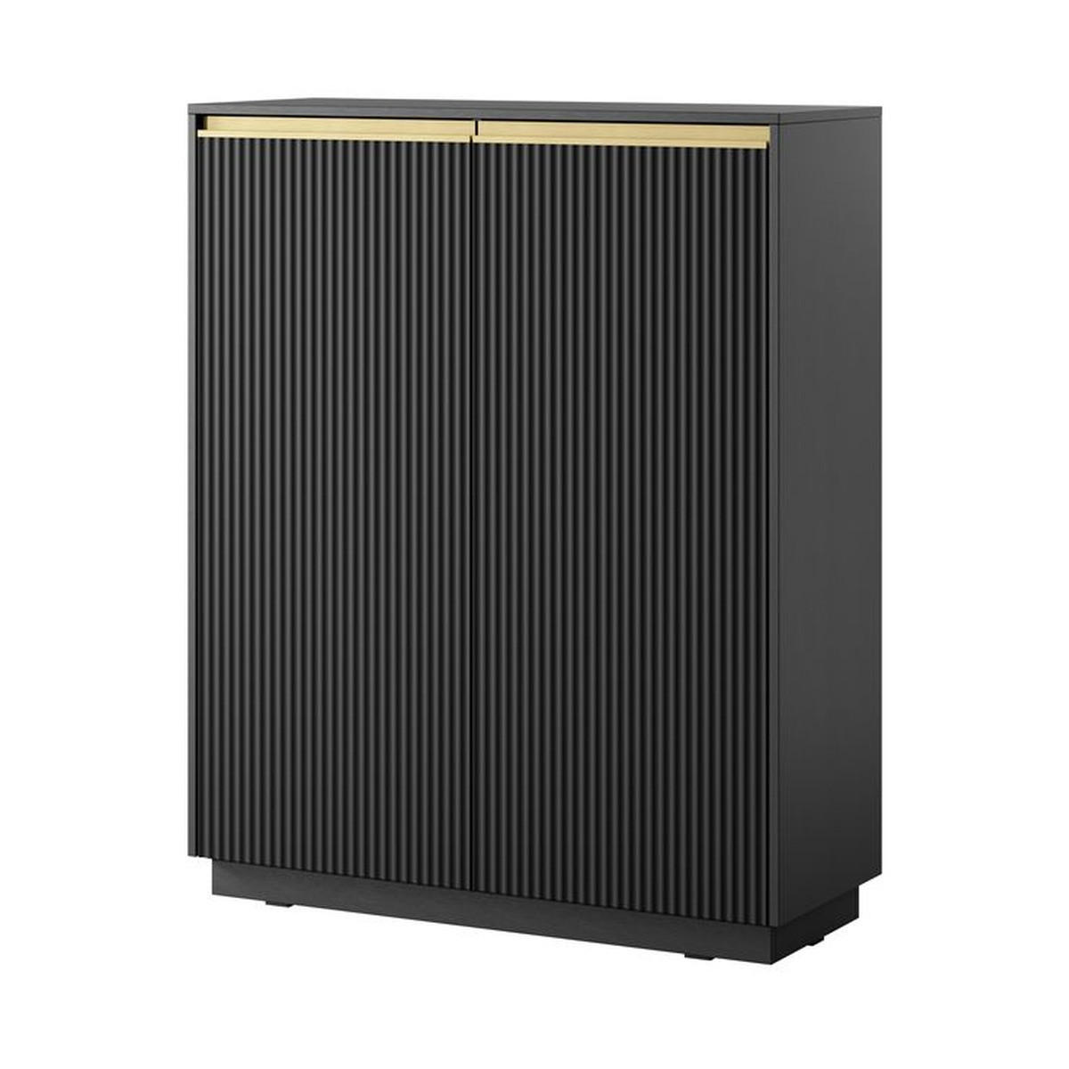 HIGHBOARD – 104 cm – Royal – Schwarz - Schwarz, Holzwerkstoff (103.5/127/39cm) - hi-markt