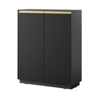 HIGHBOARD – 104 cm – Royal – Schwarz - Schwarz, Holzwerkstoff (103.5/127/39cm) - hi-markt