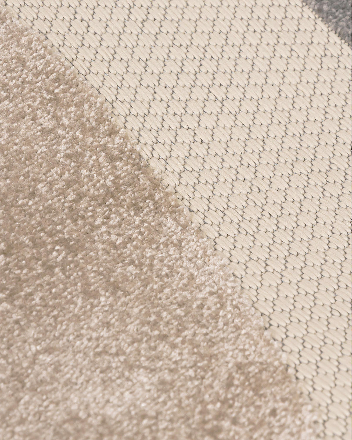 TEPPICH In-& Outdoor Fano Vento Mazovia 120x170cm Braun Creme Geometrisch Kurzflor - Braun, Textil (120/170cm) - Mazovia
