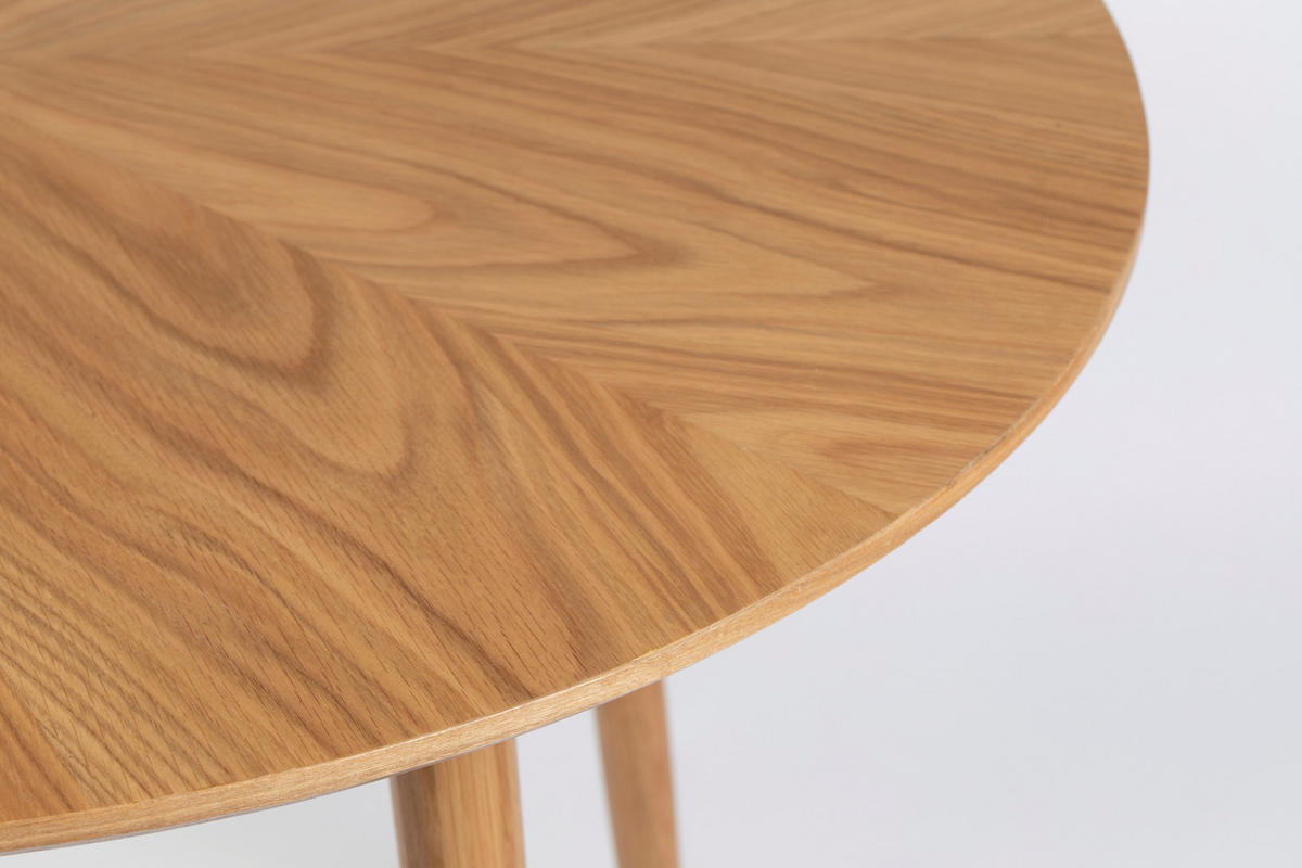ESSTISCH Fabio - Braun - 100/100/75 cm - Braun, Holz (100/100/75cm)
