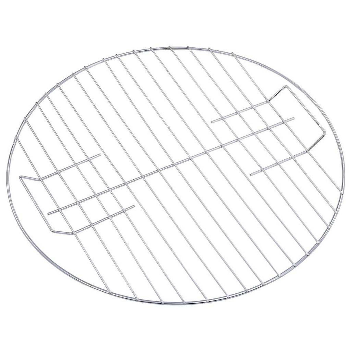 HOLZKOHLEGRILL Tragbar XXL Mit Rädern 44 Cm - Rot, Metall (44/75/44cm) - vidaXL