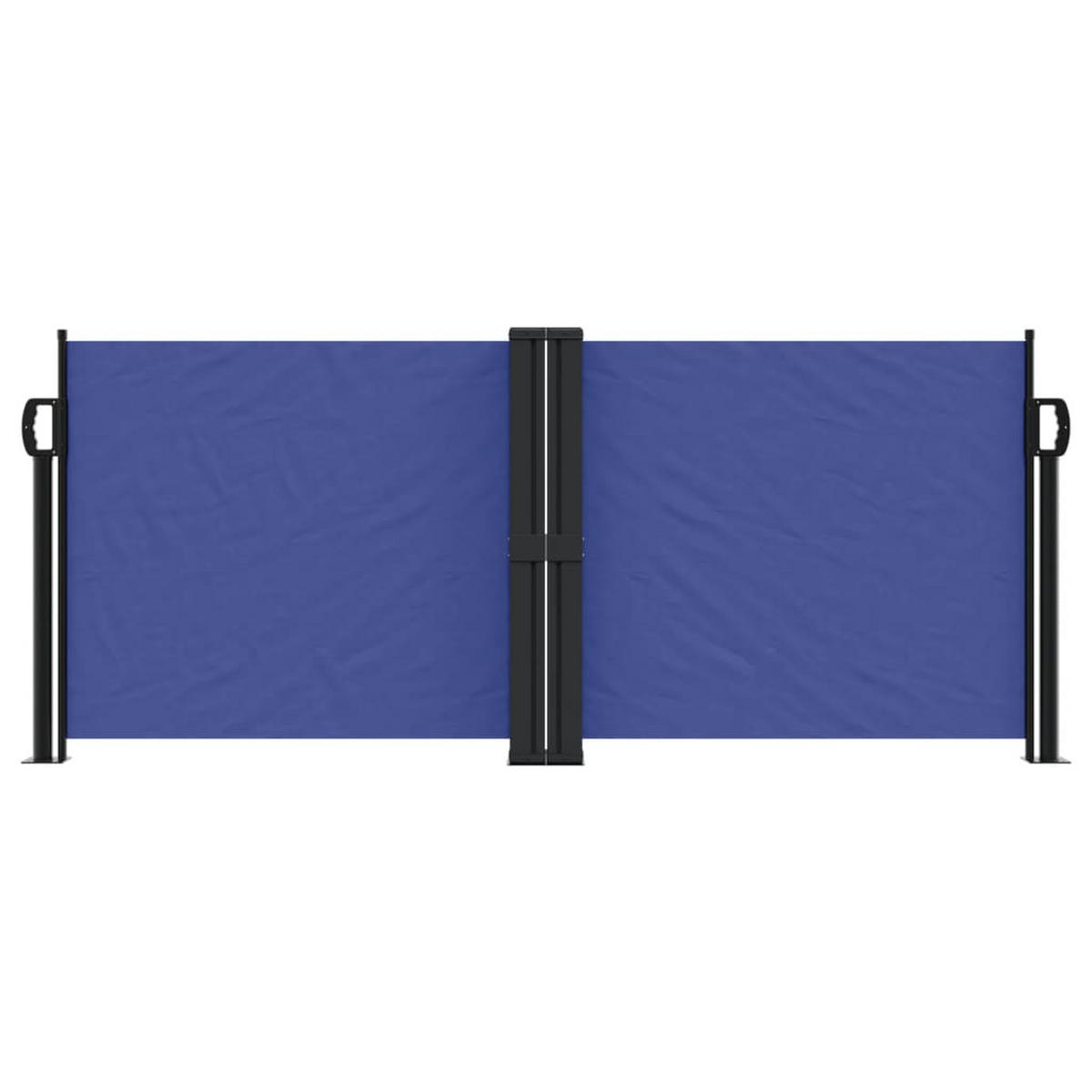 SEITENMARKISE Ausziehbar Blau 100x1000 cm - Blau, Metall (1000/100cm) - furnicato