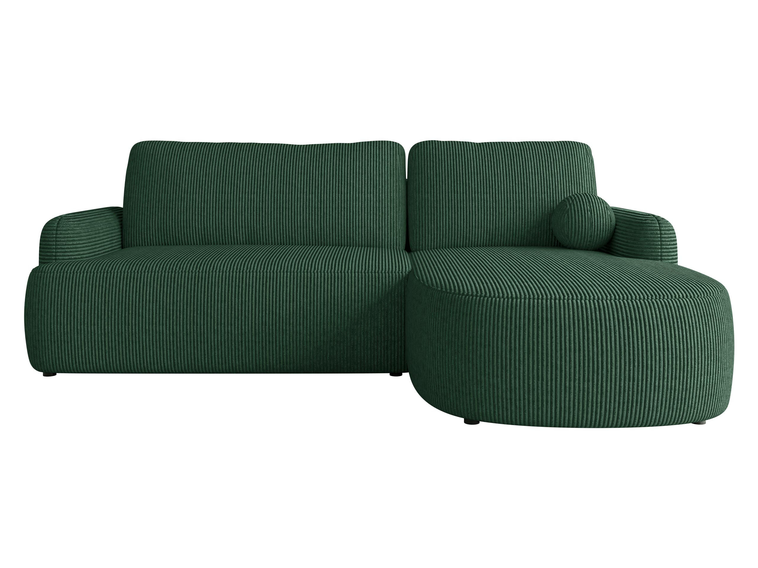 Mirjan24 Ecksofa Dunkelgrün 250x174 cm