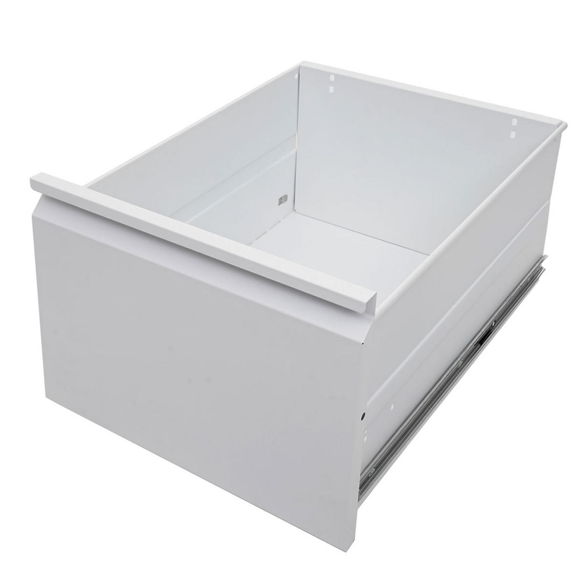 HÄNGEREGISTERSCHRANK HxBxT 134x46x62cm Format Legal + A4 abschließbar Weiß - Weiß, Metall (46/134/62cm) - PROREGAL