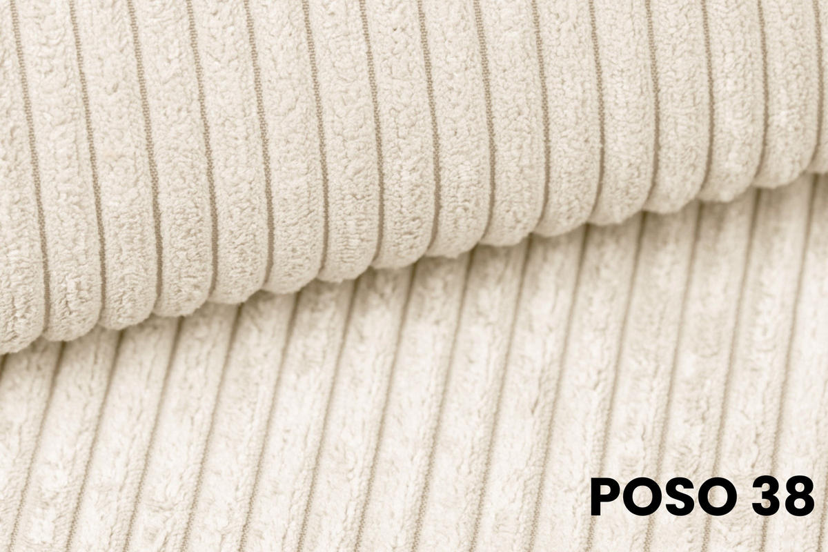 BOXSPRINGBETT JUNG 2 100/200 Cord Creme mit Matratzen H3 + H4 - Creme, Holz/Holzwerkstoff (100/200cm) - Deine Möbel 24