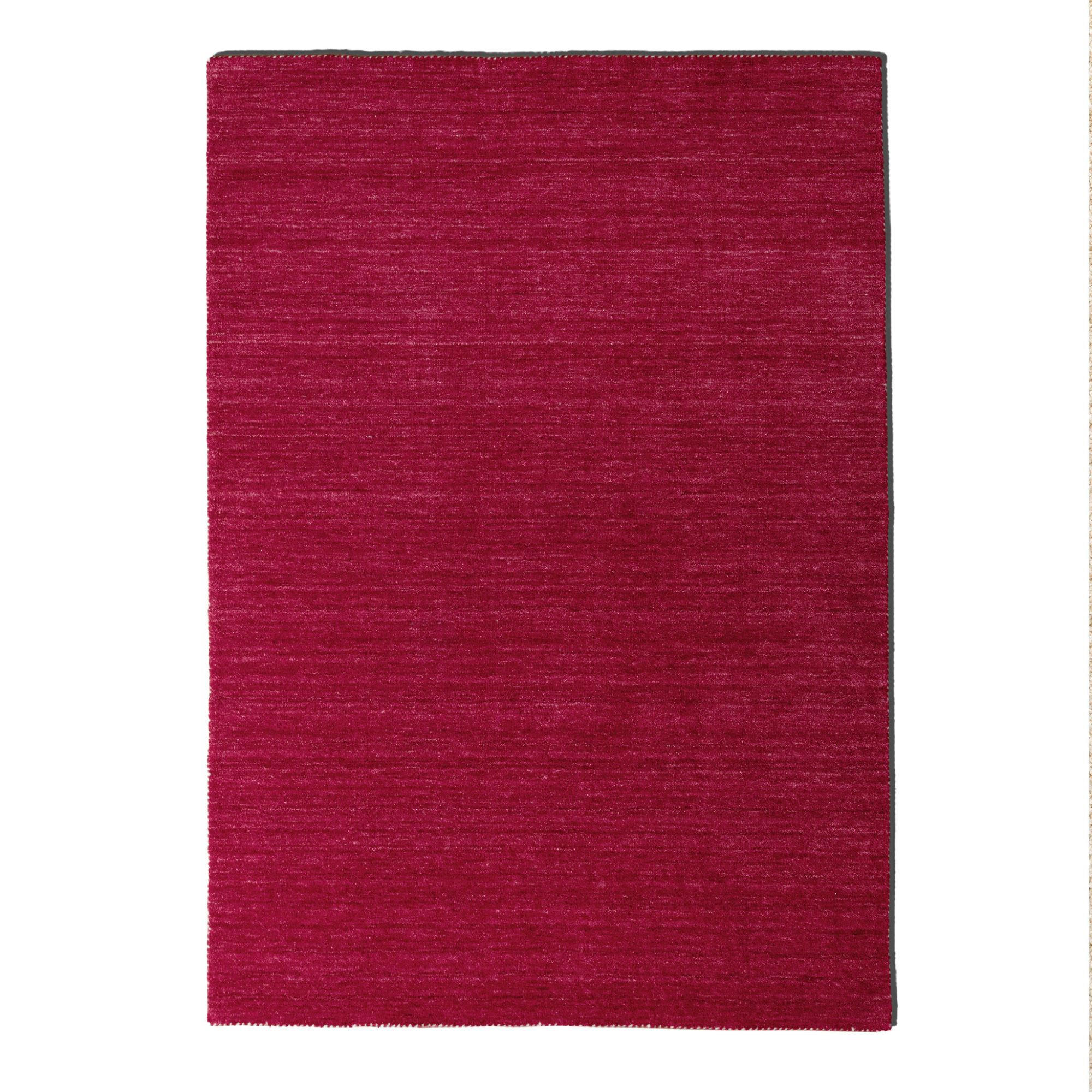 WOLLTEPPICH Nomade 290/390 cm - Rot, Naturmaterialien (290/390cm) - Steffensmeier