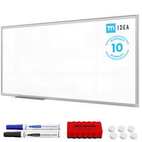 MAGNETISCHES Whiteboard 120x60 cm im Aluminiumrahmen - Reihe TM IDEA® Flex - Weiß, Metall (120/60/1.6cm) - ALLboards