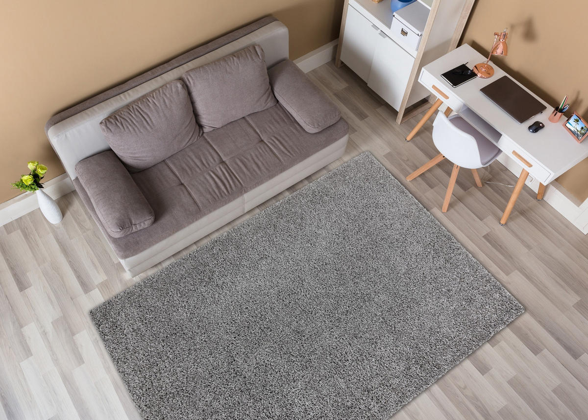 TEPPICH Soffi 160/220 cm - Grau, Textil (160/220cm) - rugsX