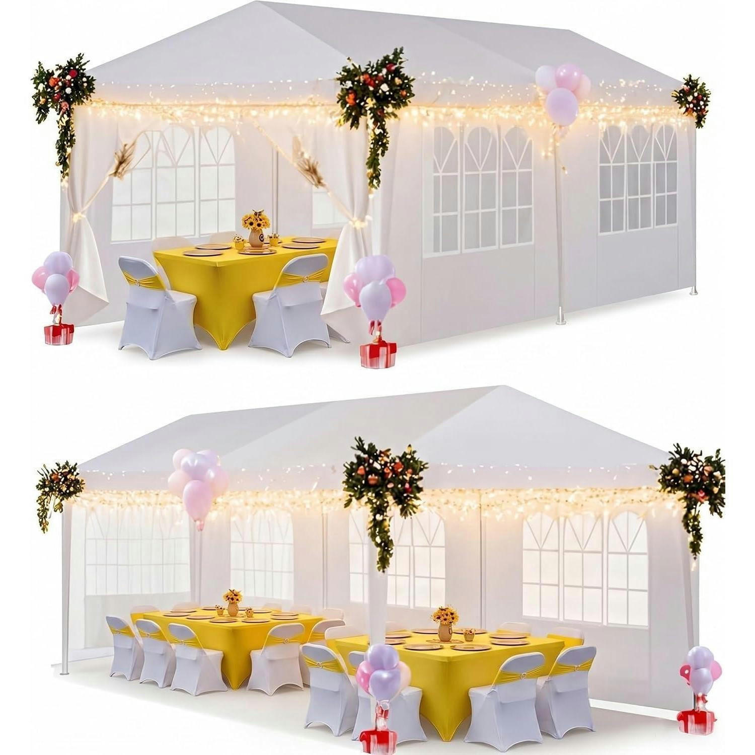 XXXLutz Faltpavillon Blau 300x315x600 cm