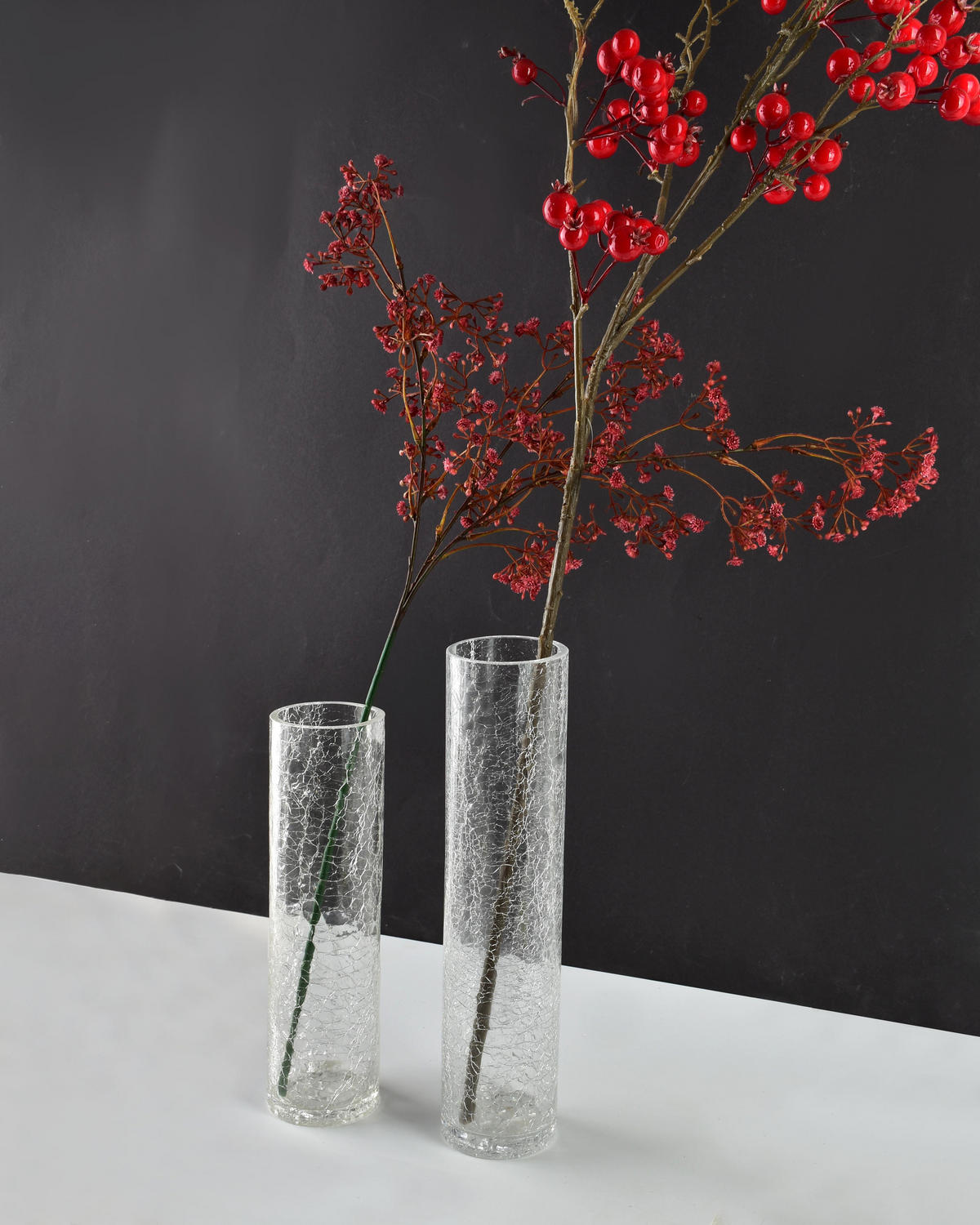 VASE Serenite Glas - Transparent, Glas (25cm) - Mondex
